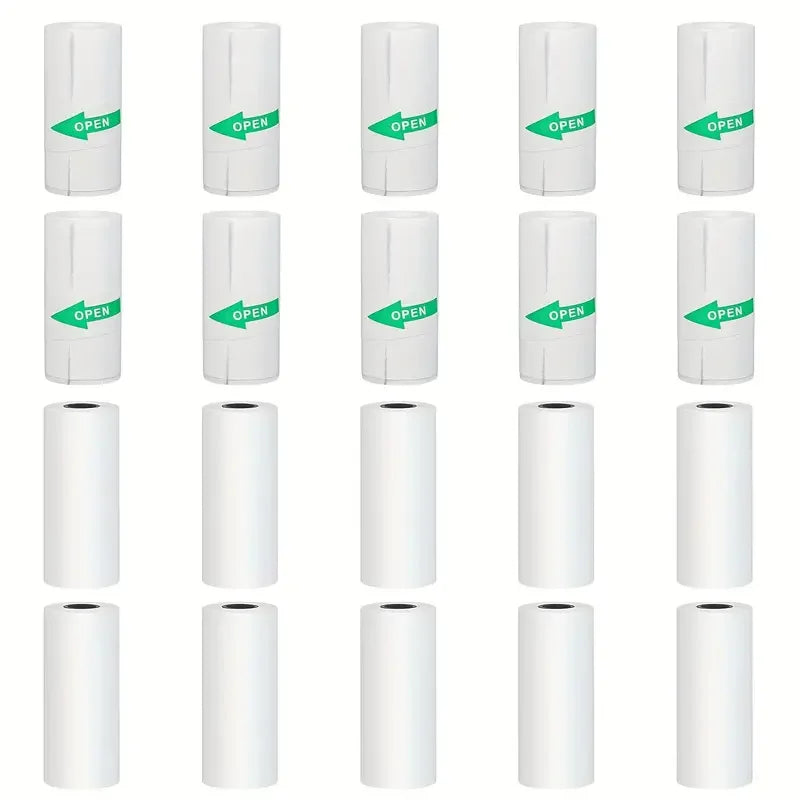 Imprimante Mini Thermique BT 203dpi Sans Fil - Photos Étiquettes Mémo USB