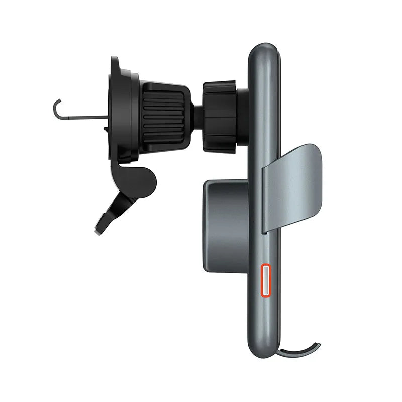 Support Auto Sans Fil avec Chargeur 15W (Wireless Car Charger Mount) - Noir