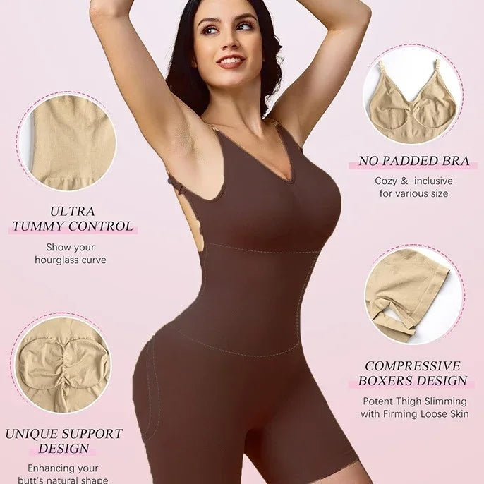 Body Gainant Grande Taille Sans Dos"