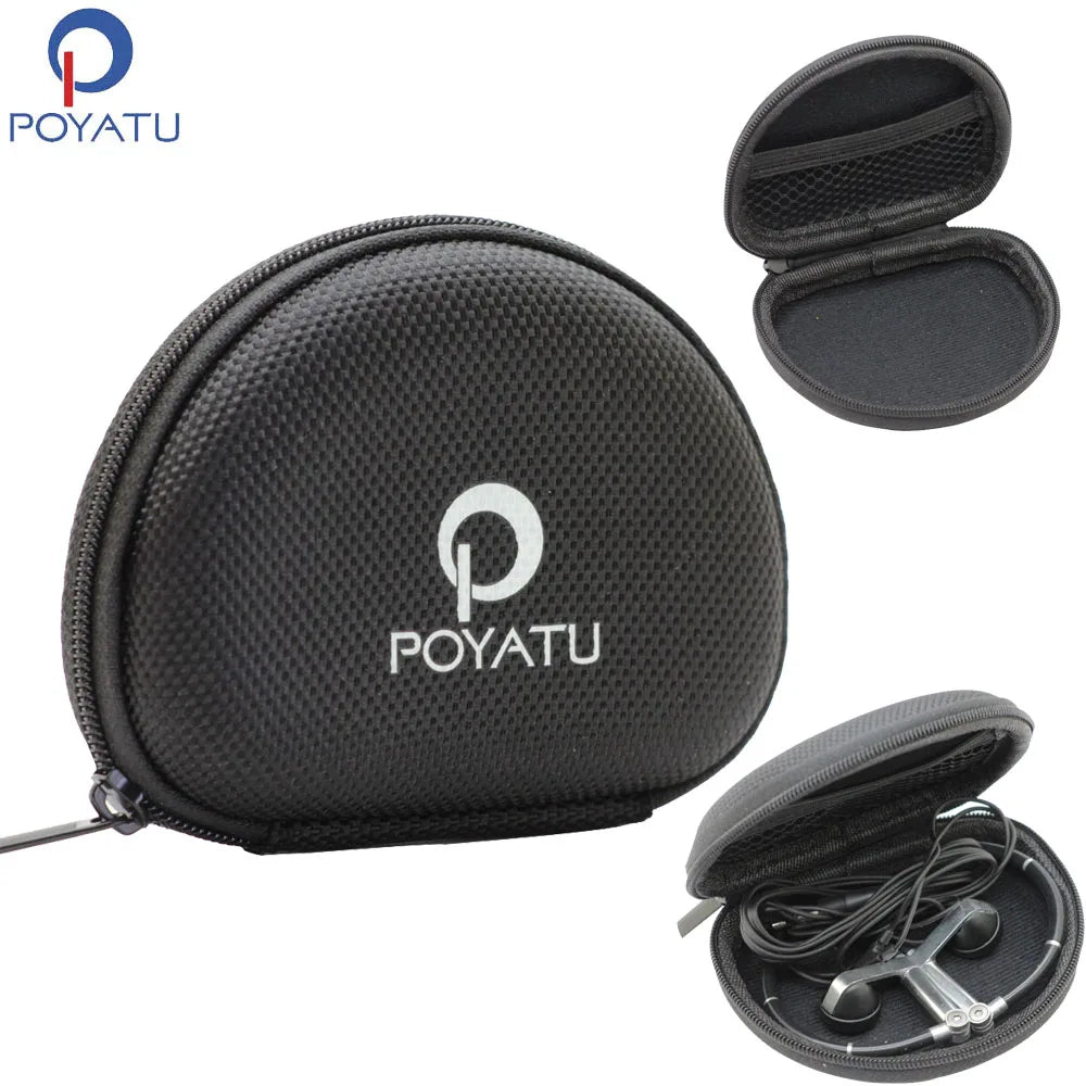Étui de Transport Portable pour Écouteurs B&O Beoplay/Earphones Headsets Hard EVA Zipper Case
