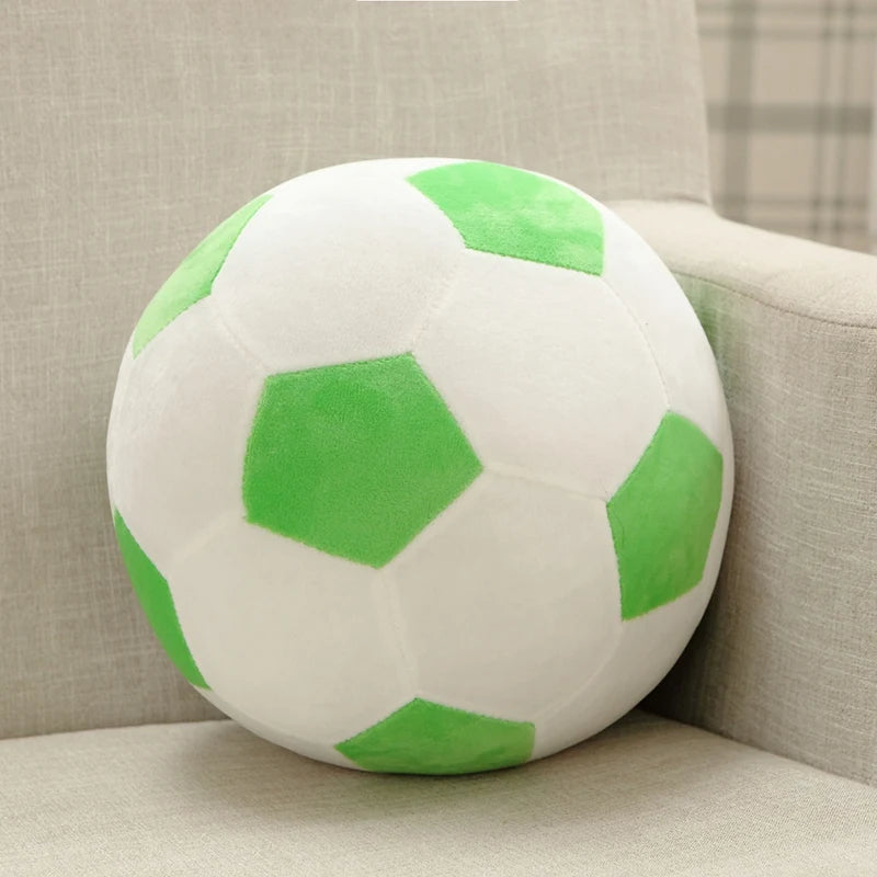 Peluche Ballon Football 20/30/45cm Douce - Jouet Soccer Enfants Bébé Cadeau Fête
