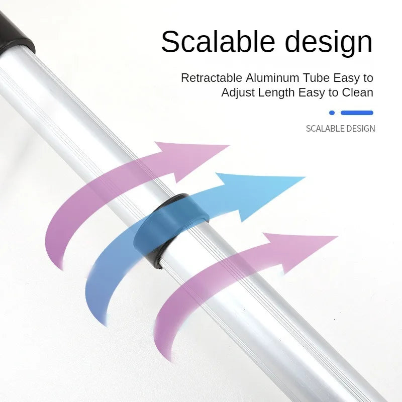 Grattoir Glace Télescopique SEAMETAL - Pelle Neige Extensible Dégivrage Hiver