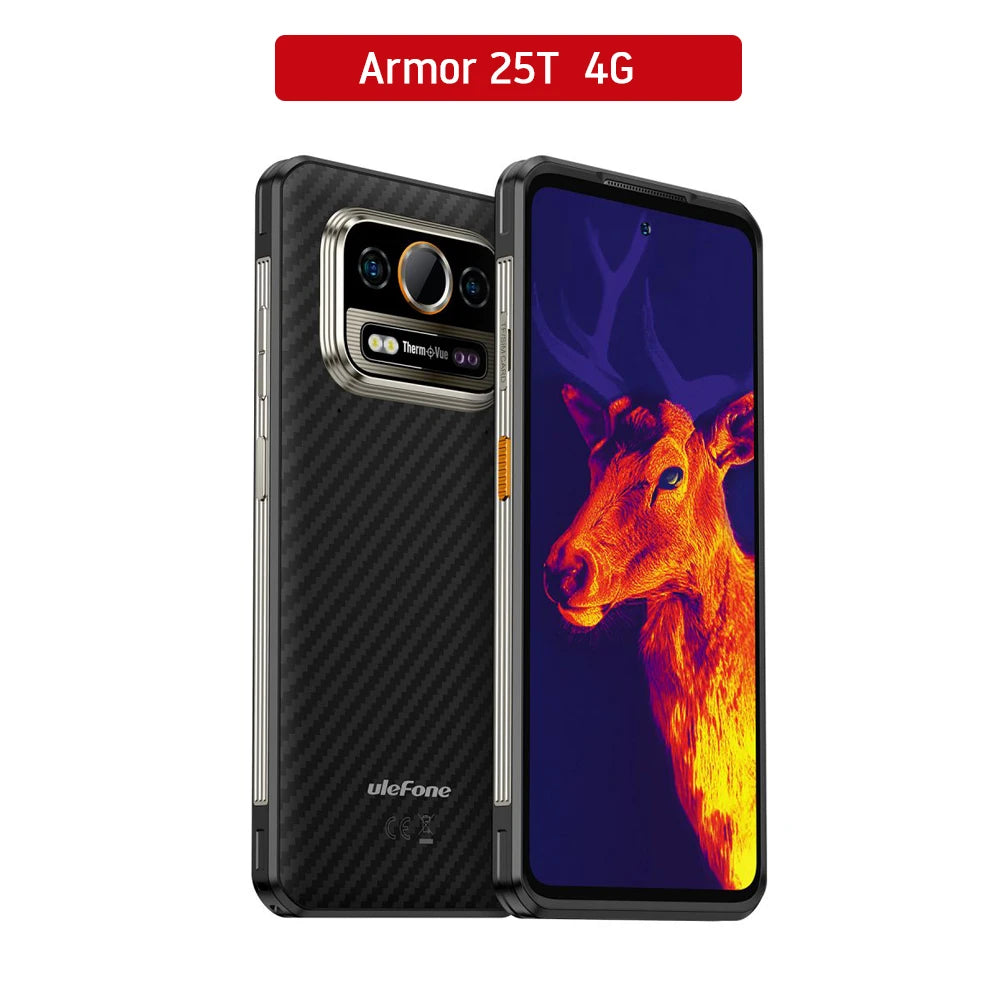 Smartphone Ulefone Armor 25T 4G - Rugged Android 14 Charge 33W Vision Nocturne