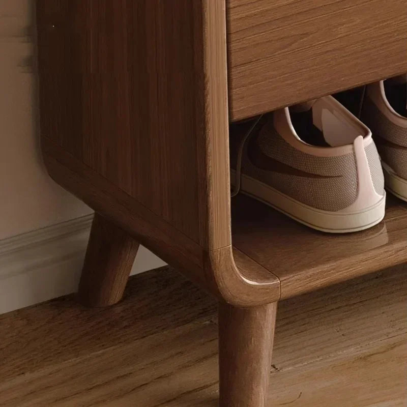 Meuble Chaussures Luxe Nordique Tiroirs - Rangement Gain d'Espace Intérieur