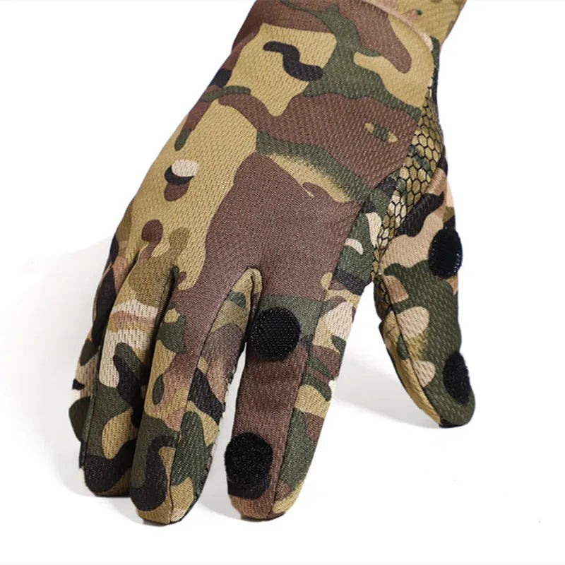 Gants Tactiques Outdoor Montagne Chasse Tir - Tactile Antidérapant Hiver Chauds