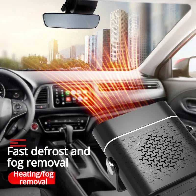 Chauffage Voiture Antigel Électrique - Dégivreur Déembueur Déneigement Pare-Brise