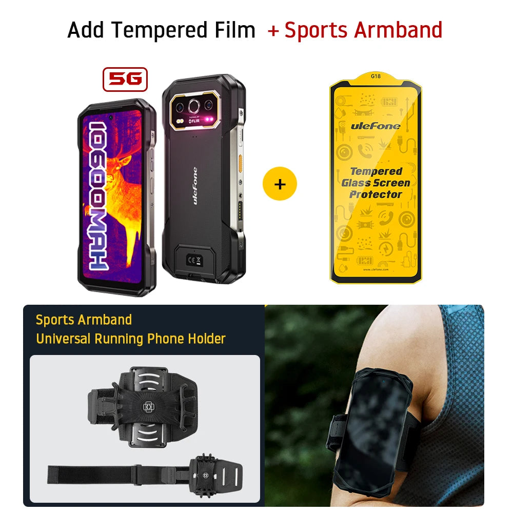 Smartphone Ulefone Armor 27T Pro 5G - Rugged 10600mAh 50MP 24GB+256GB