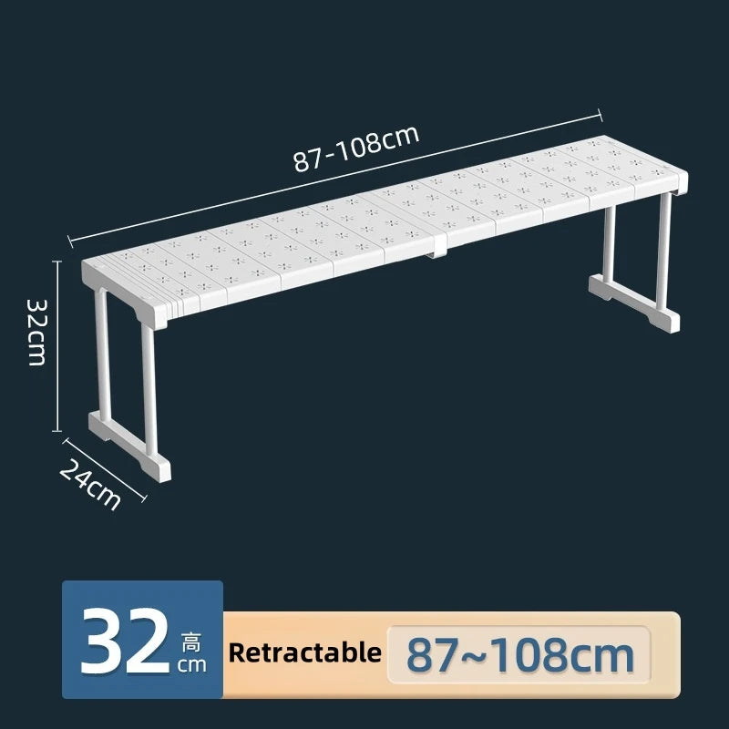 Organisateur Garde-Robe Ajustable Multifonction - Rangement Vêtements Chaussures Cuisine