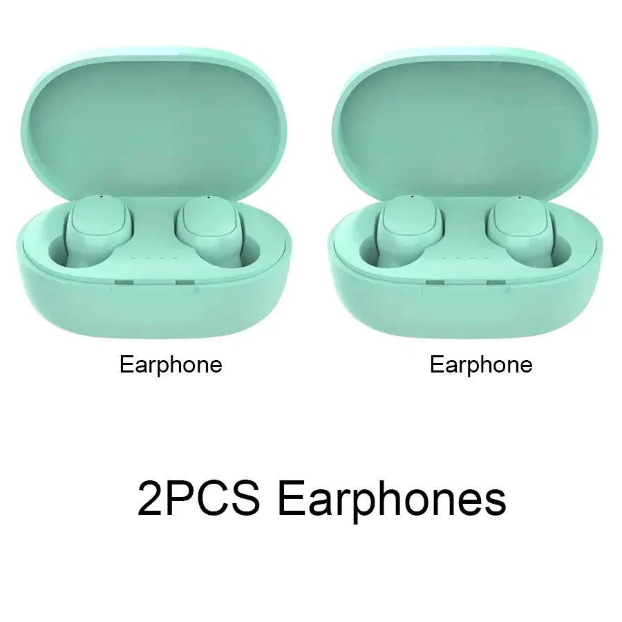 Écouteurs Sans Fil Intra-Auriculaires A6S - Stéréo Imperméables Running / A6S Bluetooth Headset In-ear Macaron 5.0 TWS Earbuds Waterproof