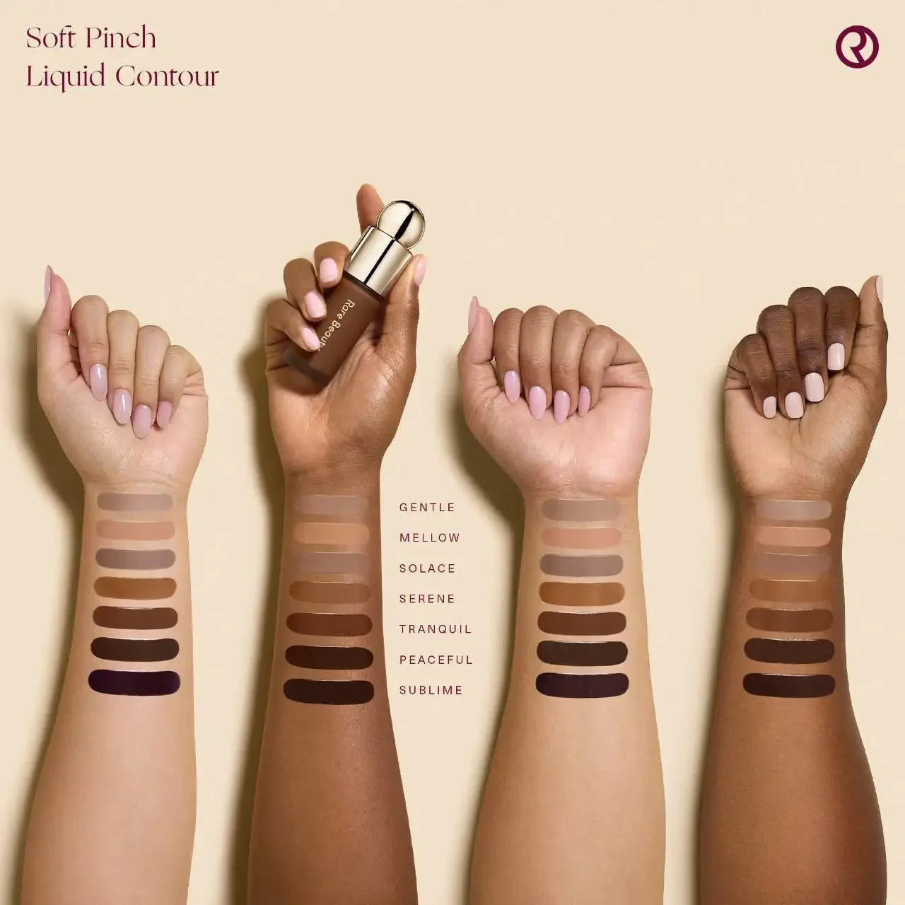 Contour Liquide Rare Beauty Bronze Anticernes Waterproof - Blush Longue Durée