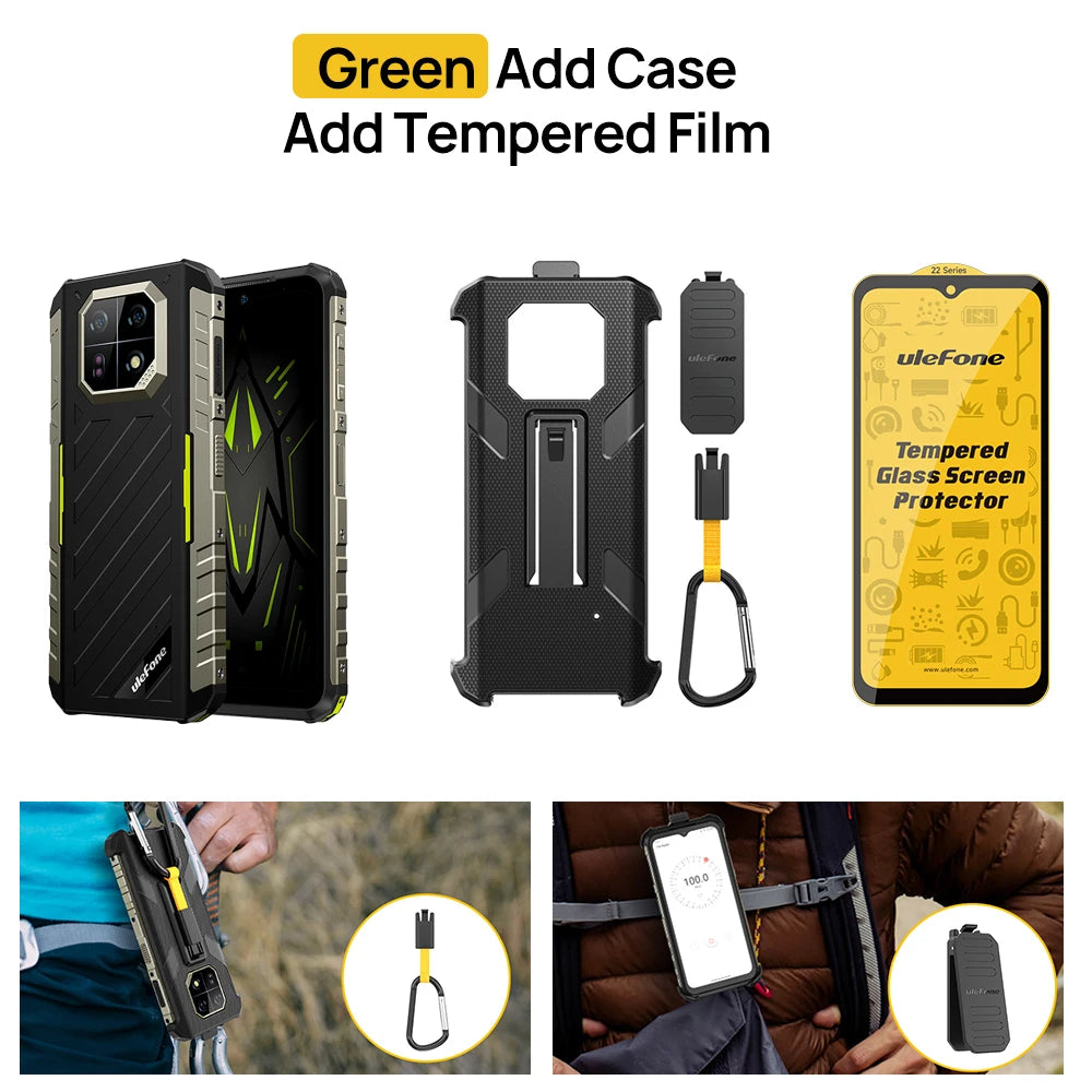 Smartphone Ulefone Armor 22 Android 14 - Rugged 16GB RAM 256GB 6600mAh