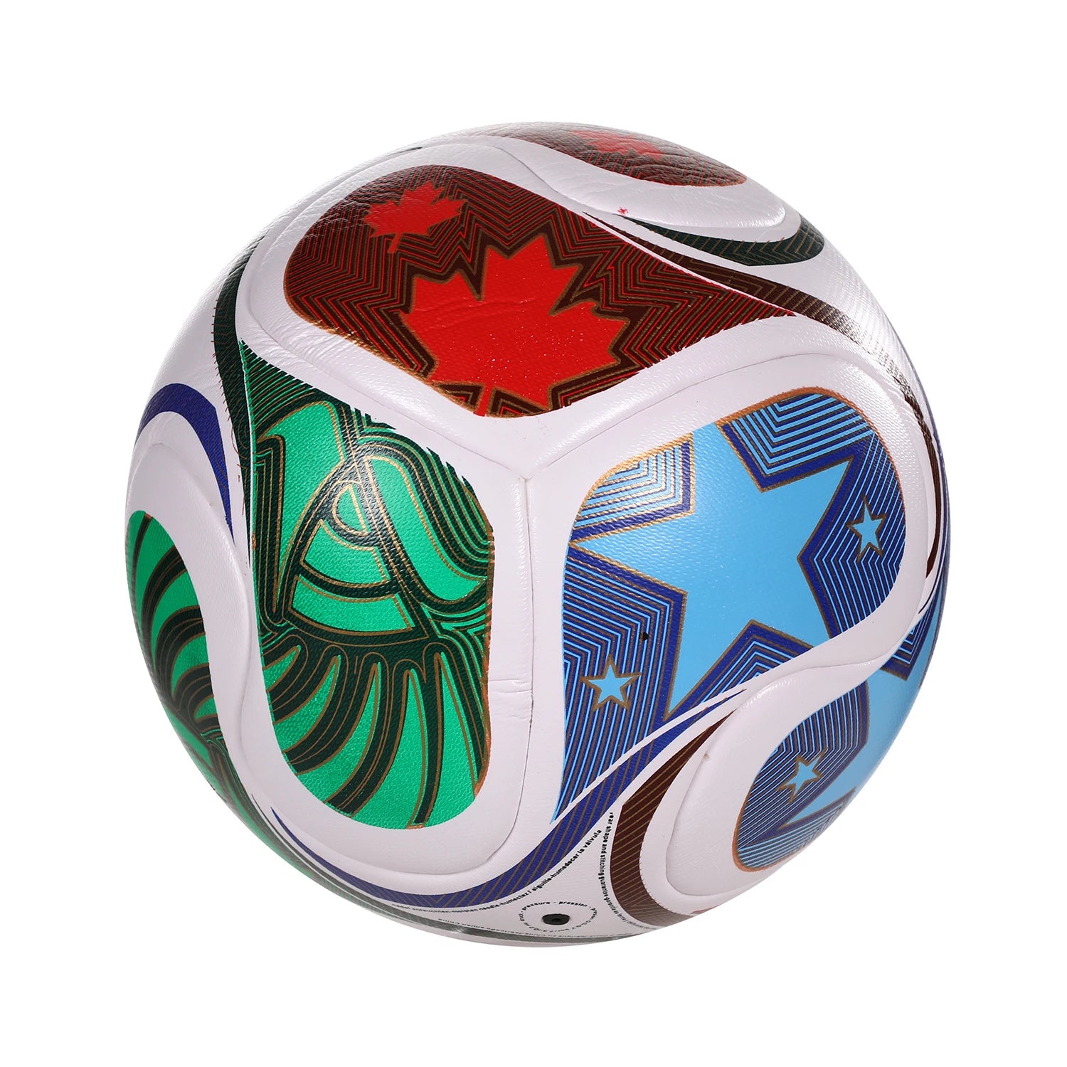 Ballon Football 2026 Taille 5 Officiel PU - Sans Couture Match Entraînement