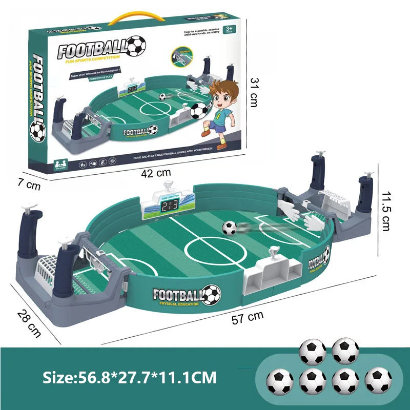 Jeu Football de Table Desktop - Jouet Soccer Interactif Famille Enfants Portable