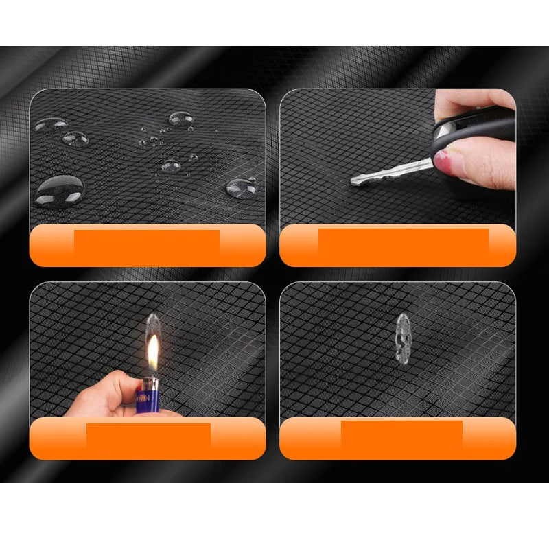 Housse Pare-Brise Neige Magnétique Hiver - Protection Voiture Universelle Extérieur