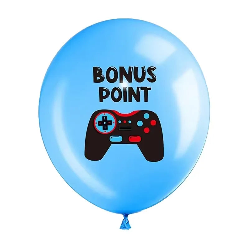 Ballons Jeux Vidéo Game On 10pcs - Thème Gamer Manette Anniversaire Garçons