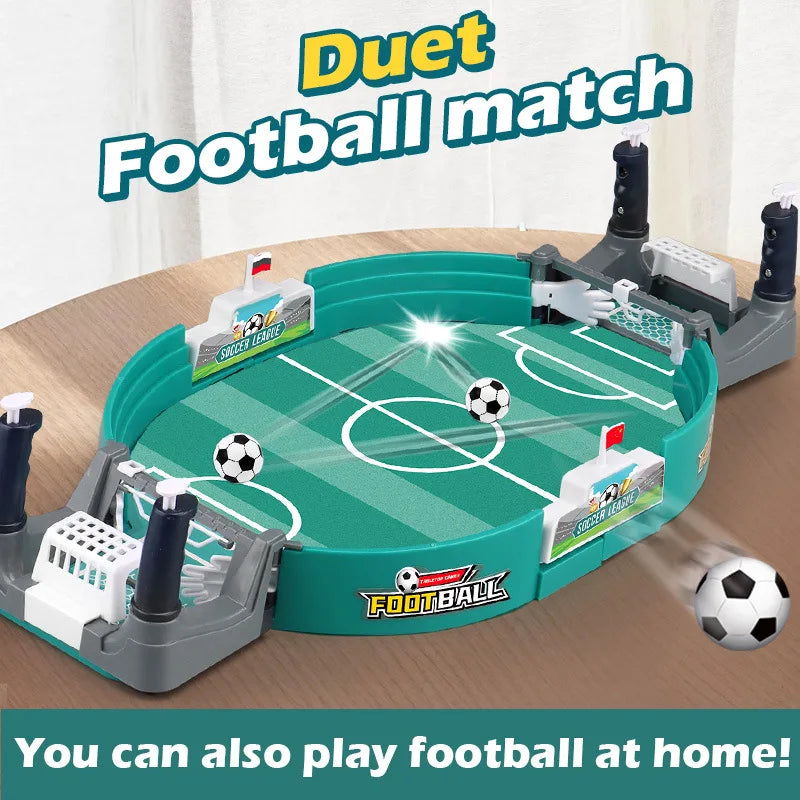 Jeu Football de Table Desktop - Jouet Soccer Interactif Famille Enfants Portable