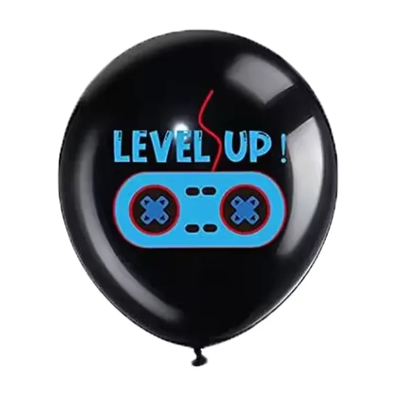Ballons Jeux Vidéo Game On 10pcs - Thème Gamer Manette Anniversaire Garçons
