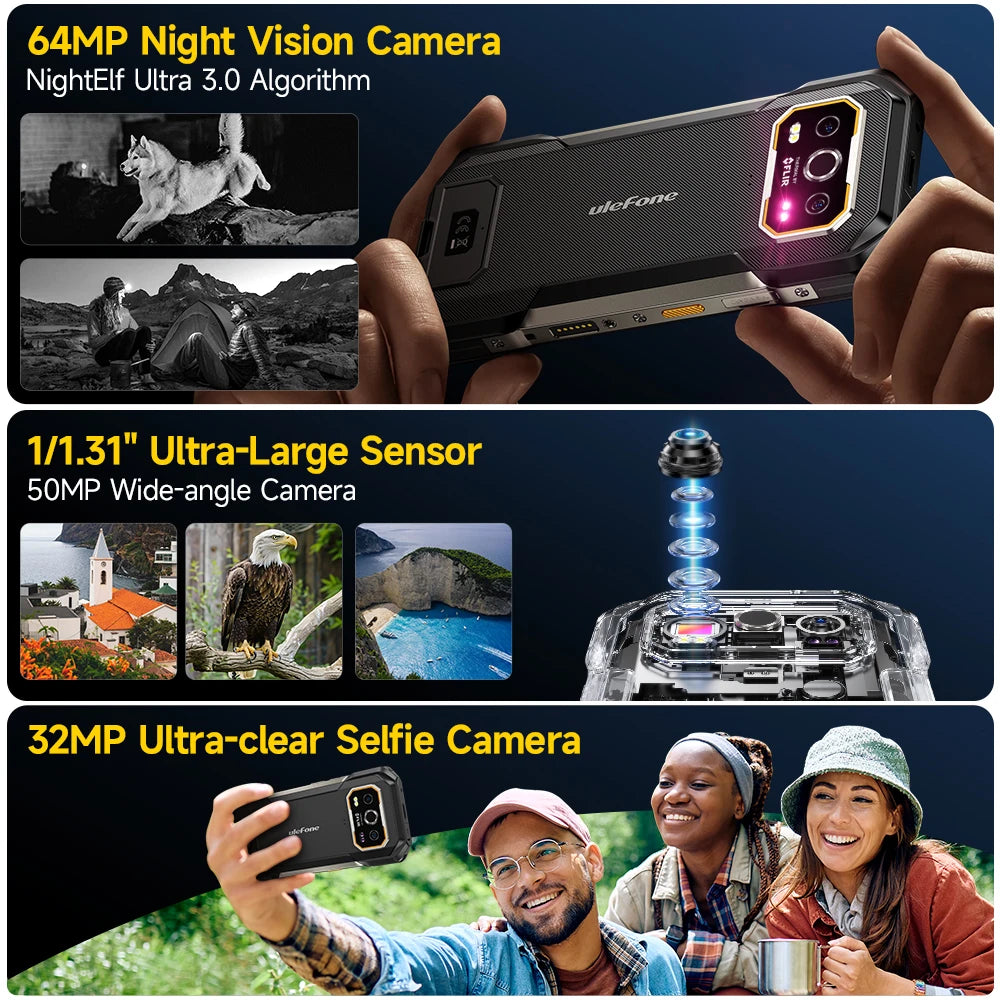 Smartphone Ulefone Armor 27T Pro 5G - Rugged 10600mAh 50MP 24GB+256GB