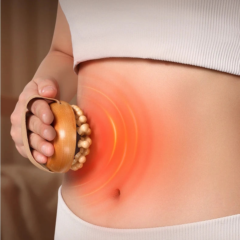 Masseur Dos Manuel - Brossage Méridiens Corps Entier Abdomen Jambes