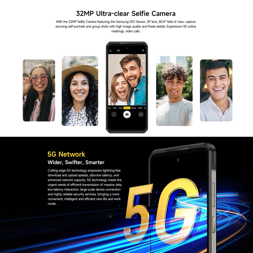 Smartphone Ulefone Armor 25T Pro 5G Thermal - Imagerie Thermique Android 14