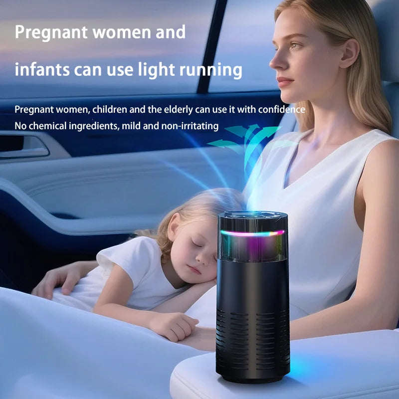 Purificateur d'Air Voiture - Ions Négatifs Anti-Formaldéhyde & Odeurs 2026