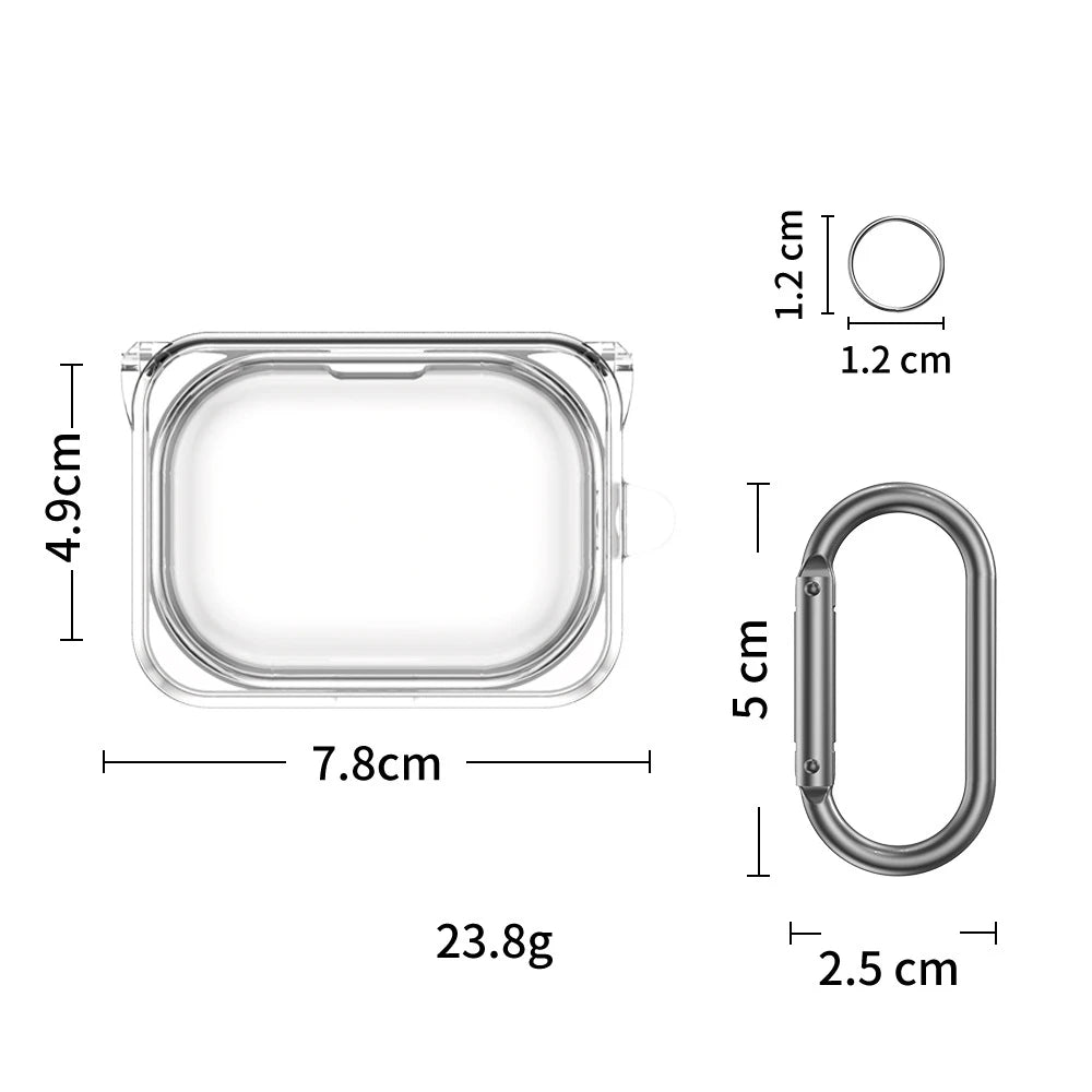 Étui de Protection TPU pour Nothing Ear(A) - Anti-Rayures avec Crochet/  Headphone Protector Case with Hook Shell for Nothing Ear(A)