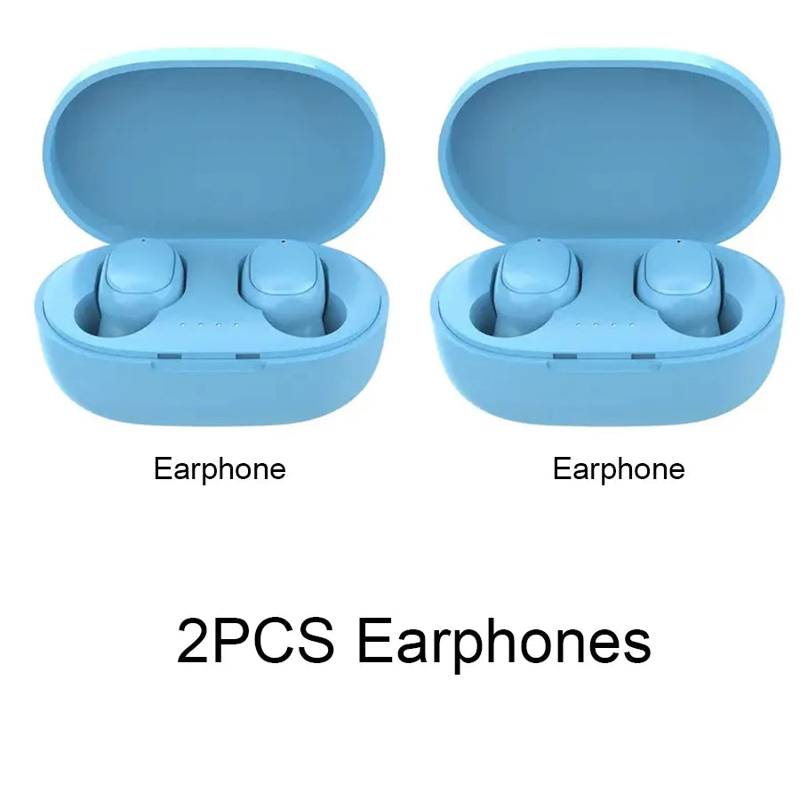 Écouteurs Sans Fil Intra-Auriculaires A6S - Stéréo Imperméables Running / A6S Bluetooth Headset In-ear Macaron 5.0 TWS Earbuds Waterproof