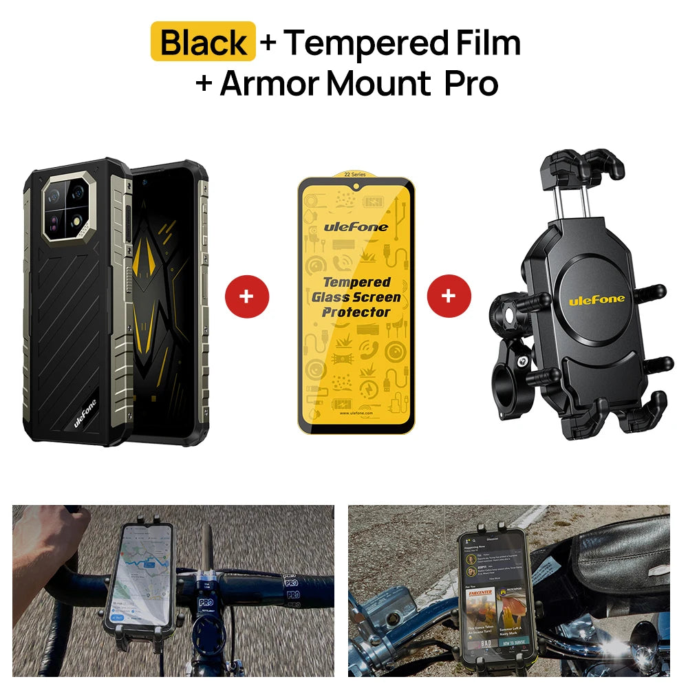 Smartphone Ulefone Armor 22 Android 14 - Rugged 16GB RAM 256GB 6600mAh