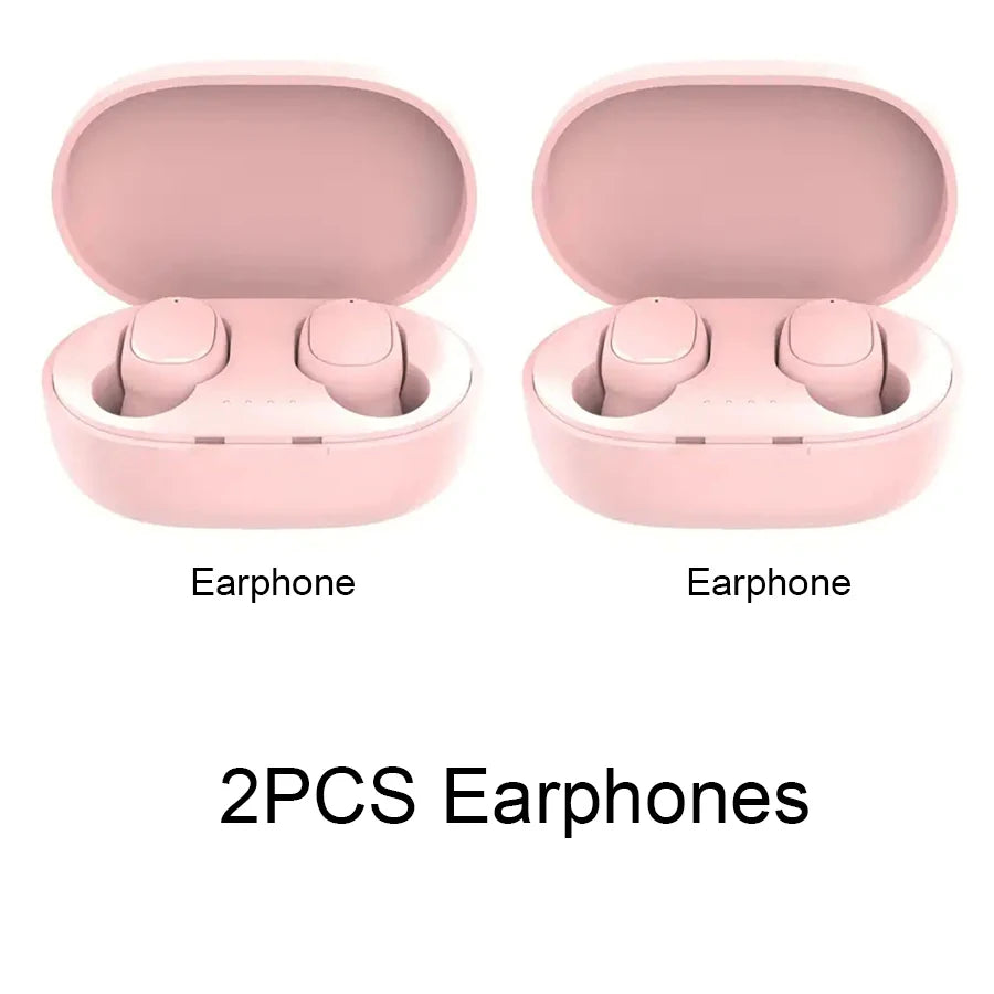 Écouteurs Sans Fil Intra-Auriculaires A6S - Stéréo Imperméables Running / A6S Bluetooth Headset In-ear Macaron 5.0 TWS Earbuds Waterproof