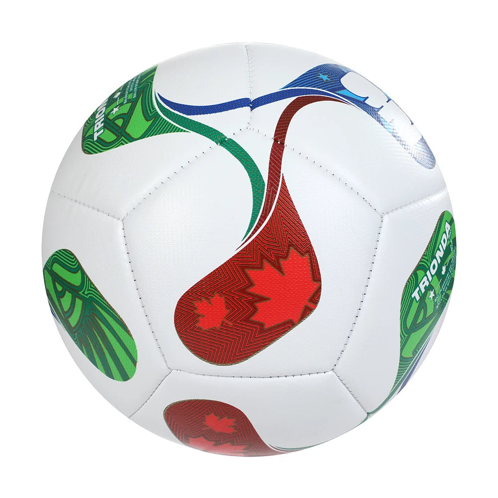 Ballon Football 2026 Taille 5 Officiel PU - Sans Couture Match Entraînement