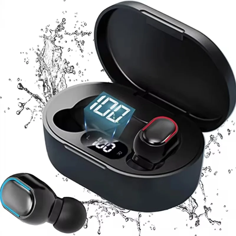 Écouteurs Bluetooth TWS E7S avec Affichage LED - Compatible iPhone et Android /Original E7S Wireless Bluetooth Headset with Mic LED Display Earbuds