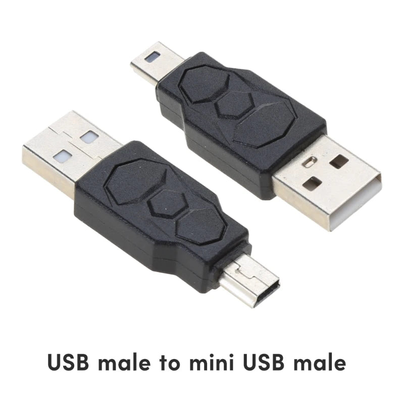 Adaptateur USB vers Micro USB Mini USB - Convertisseur Mâle Femelle 480Mbps Charge