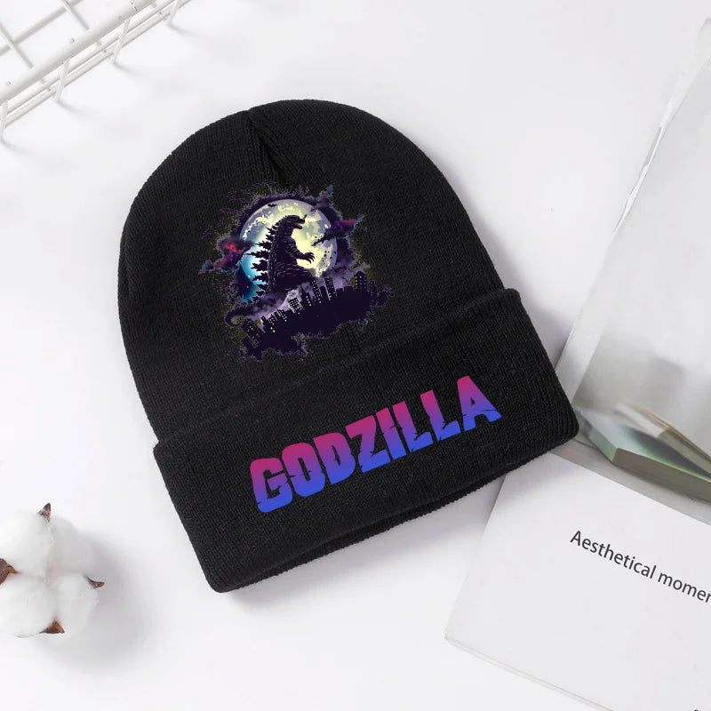 Bonnet Godzilla Tricoté