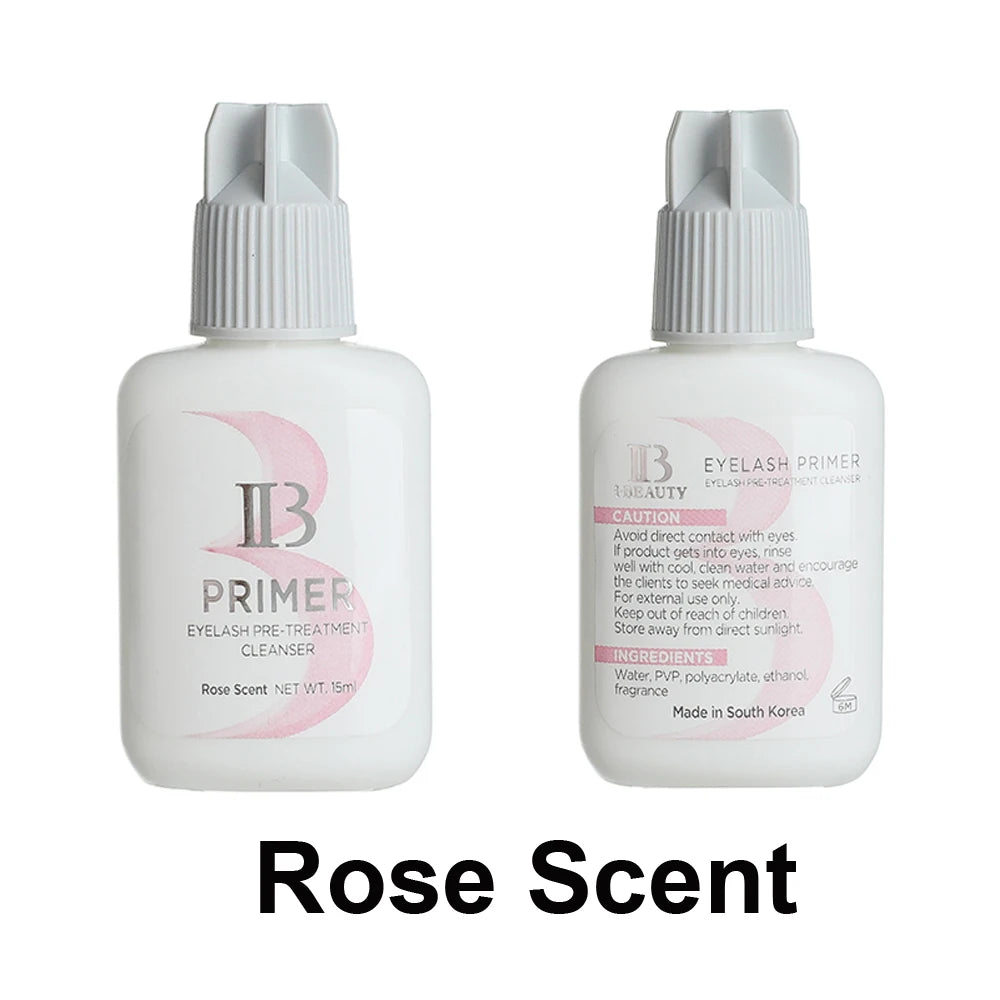 I Beauty Primer Super Bonder - Agent Fixateur Extension Cils Nettoyant Parfum Banane Rose