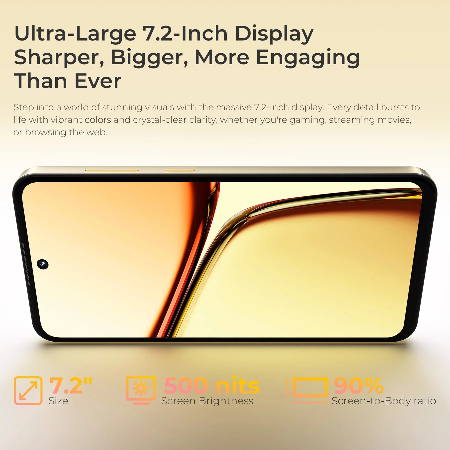 Smartphone OUKITEL C69 Android 15 - Écran 7.2" 24GB RAM 256GB 6000mAh