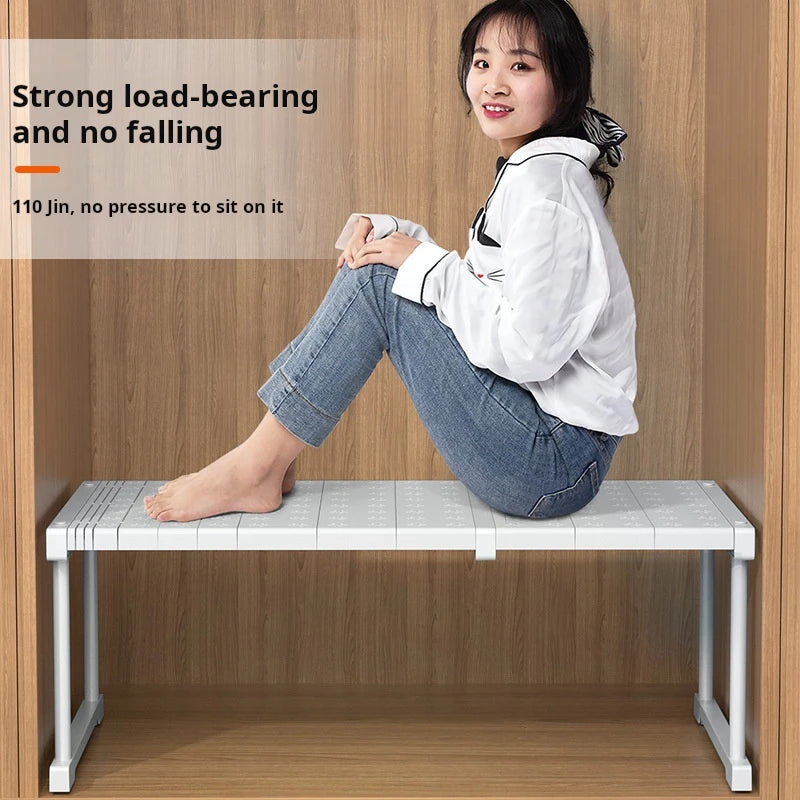 Organisateur Garde-Robe Ajustable Multifonction - Rangement Vêtements Chaussures Cuisine