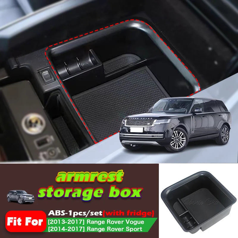 Boîte Rangement Range Rover 2013-2024 - Organisateur Accoudoir Console Centrale