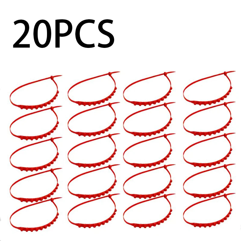 Chaînes Neige Voiture 10/20pcs - Anti-Dérapant Hiver Urgence Pneu Auto