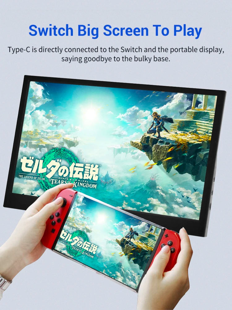Moniteur Portable 11.6'' 1366x768 LCD TFT - Gaming HDMI Raspberry Pi PS4 Xbox