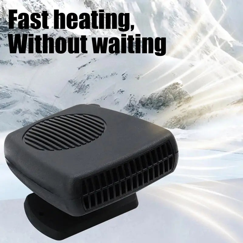 Chauffage Voiture 12V 200W - Ventilateur Dégivreur Déembueur Anti-Buée