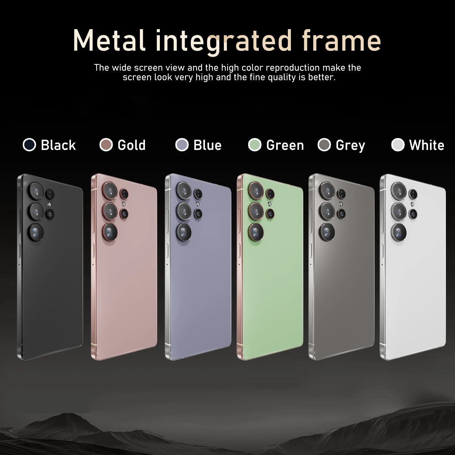 Smartphone S25 Ultra Android - Écran 6.8" 12GB+512GB Dual SIM 48MP