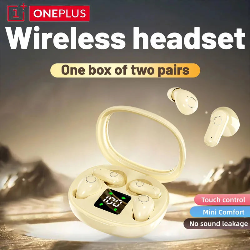 Ensemble 2 Casques Bluetooth Imperméables - Multisport avec Micro / Oneplus  2 Pairs Wireless Bluetooth Headphones Waterproof