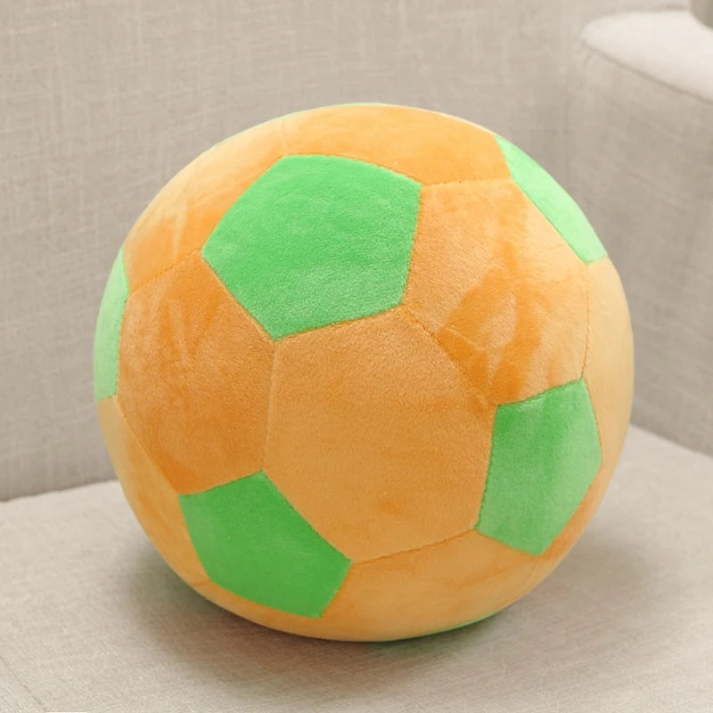 Peluche Ballon Football 20/30/45cm Douce - Jouet Soccer Enfants Bébé Cadeau Fête