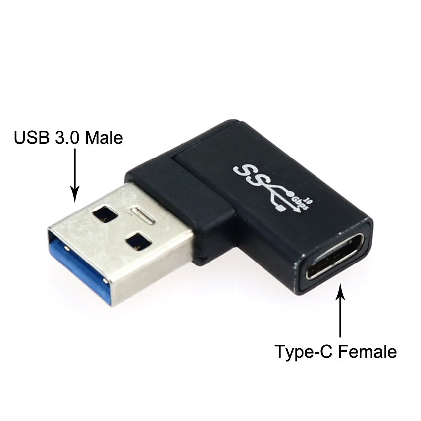 Adaptateur USB 3.0 vers Type-C OTG Mâle-Femelle - Convertisseur SSD HDD Extension