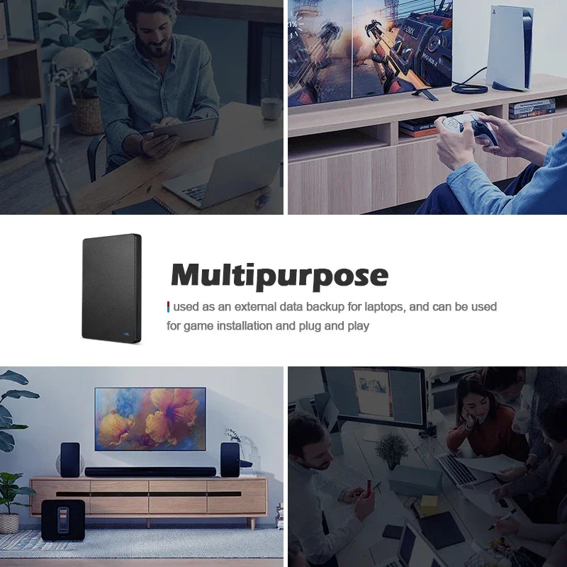 Disque Dur Externe Portable HD 320GB-1TB USB 3.0 2.5'' - PC MacBook PS4 PS5