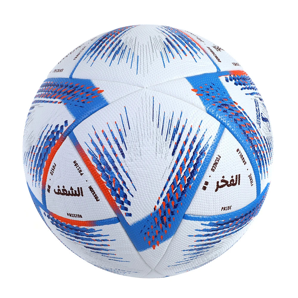 Ballon Football 2026 Taille 5 Officiel PU - Sans Couture Match Entraînement