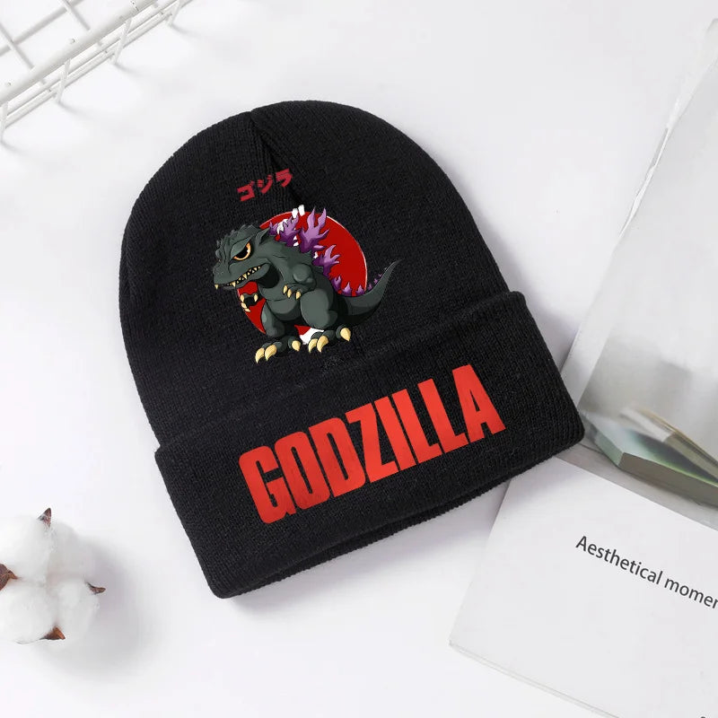 Bonnet Godzilla Tricoté