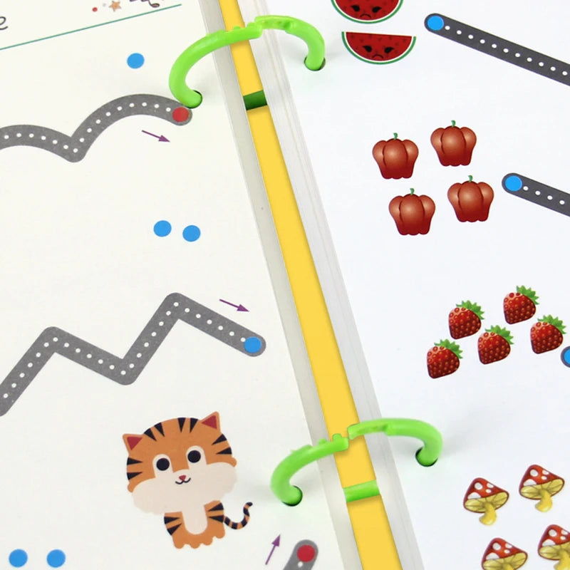 Tablette Dessin Montessori Math - Jeu Éducatif Contrôle Stylo Enfants