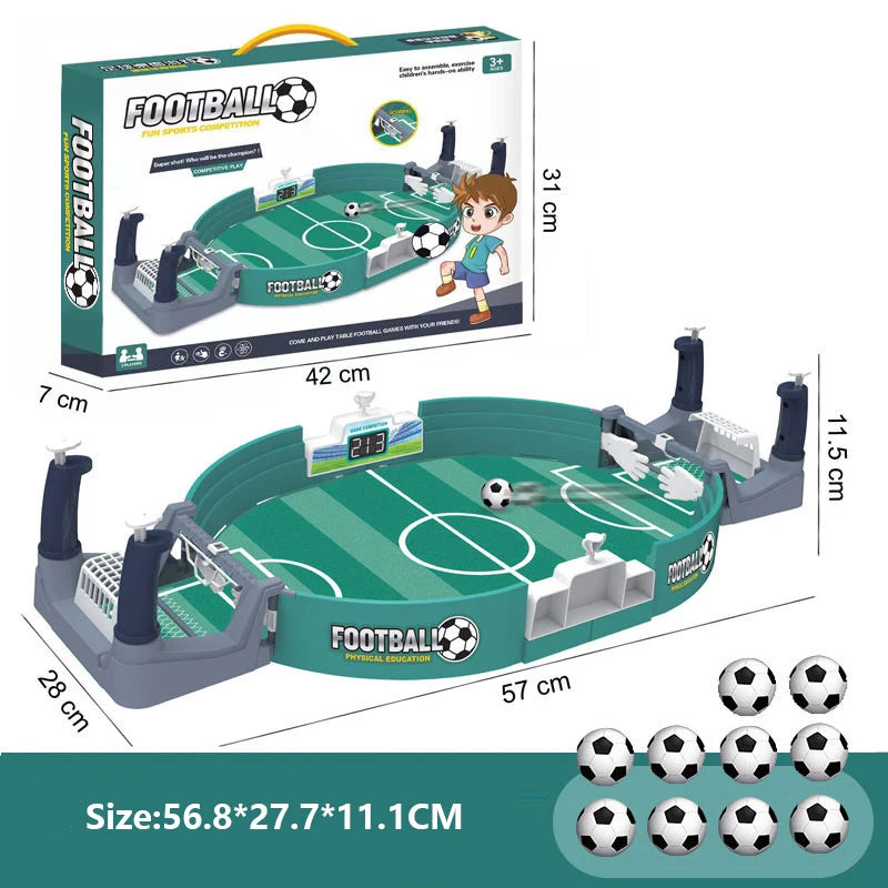 Jeu Football de Table Desktop - Jouet Soccer Interactif Famille Enfants Portable