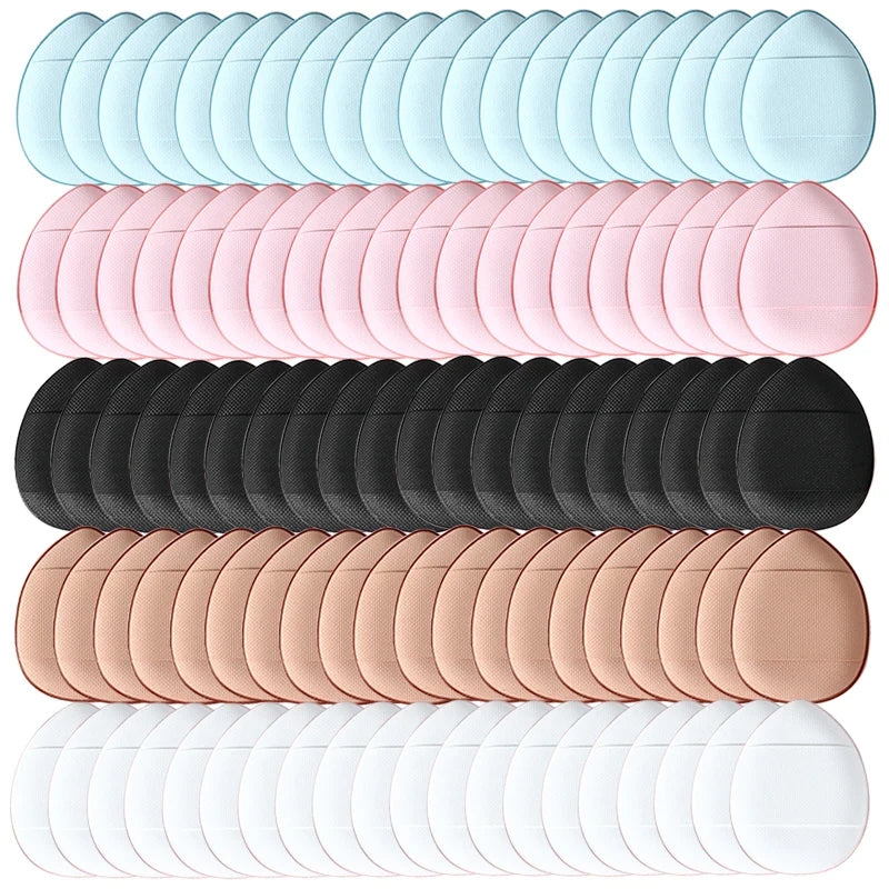 Éponges Maquillage Mini Finger Puff 50/100pcs - Anticernes Fond de Teint Coussin Air